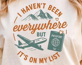 No he estado en todas partes (Png), artículos de viaje, explorar, diseño de camiseta de aventura retro, viaje por carretera (Png), vacaciones familiares, camiseta de aventura (Png)