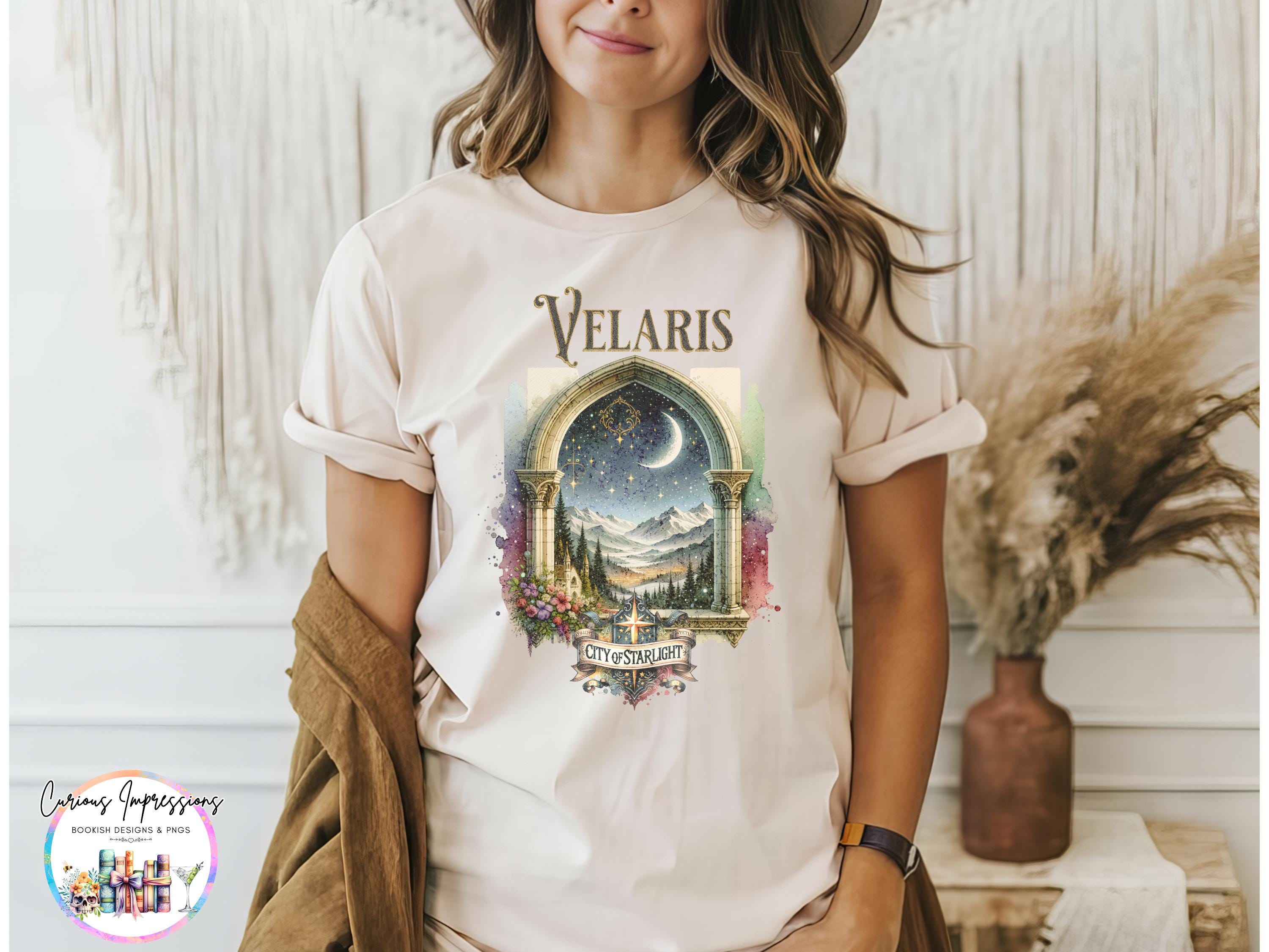 Velaris City of Starlight Png, ACOTAR Merch, Bookish Png, Trendy Book Lover, Gift For Book Lover, Fantasy Reader, Books, Kindle Stickers Png