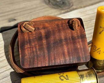 Fiddleback Walnut Quail Call