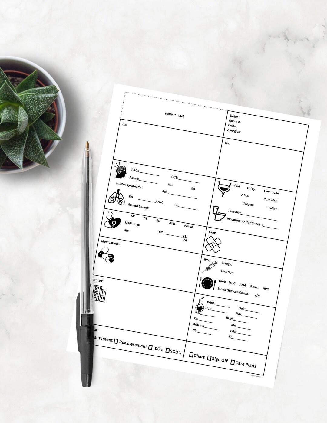 Med Surg Nursing Report Sheet, Med Surg Brain, Nurse Report Sheet, Med Surg Brain Sheet DIGITAL