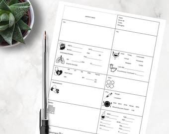 Med Surg Nursing Report Sheet, Med Surg Brain, Nurse Report Sheet, Med Surg Brain Sheet- DIGITAL DOWNLOAD PDF