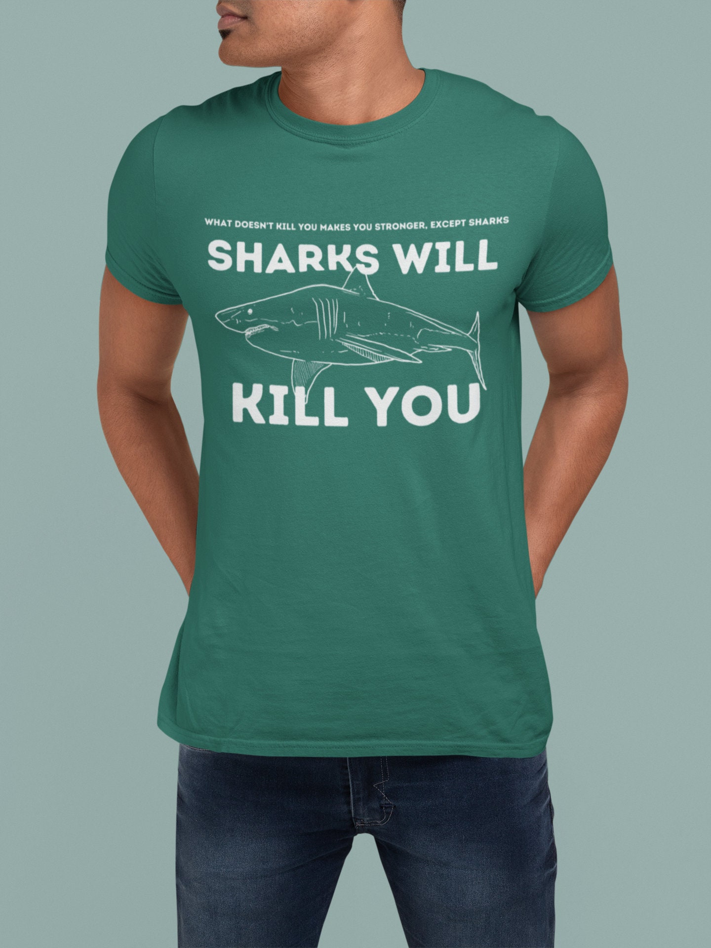 Mens Sharks T Shirt Svg Instant Download Men Summer T Shirts Png Fish T ...