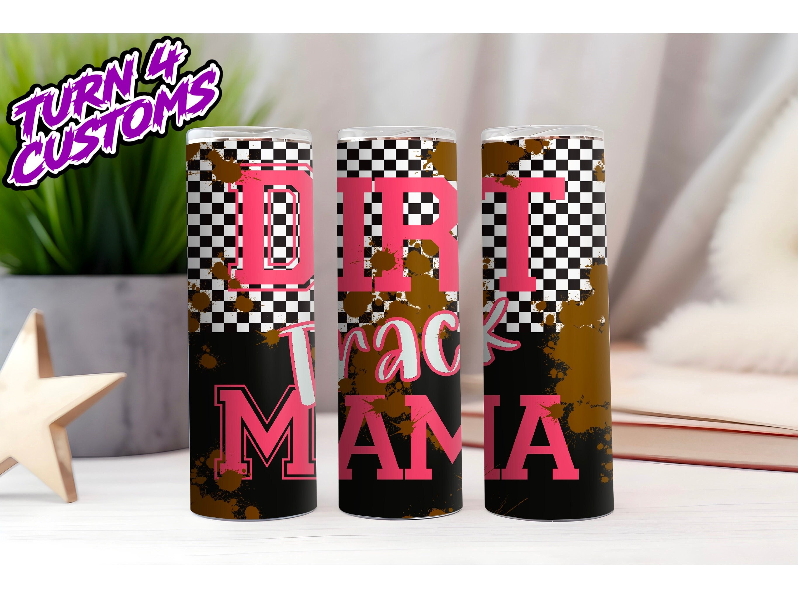 Dirt Track Mom I Don't Do That Keep Calm Thing Tumbler