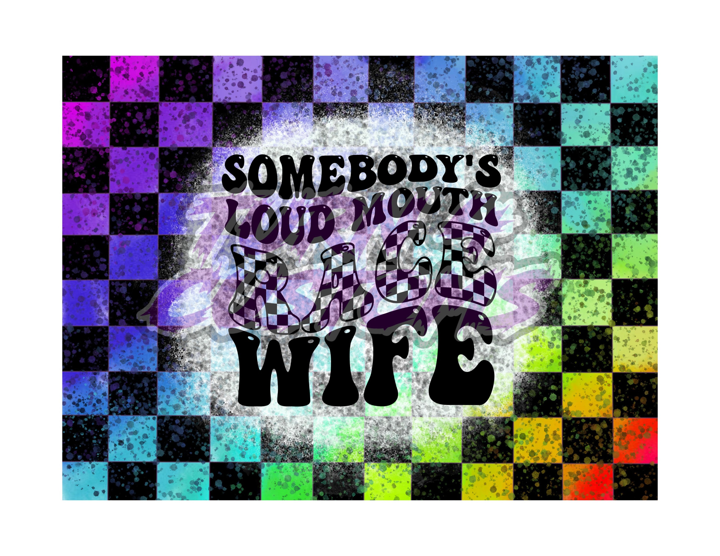 I'm Not Just A Racing Wife Tumbler