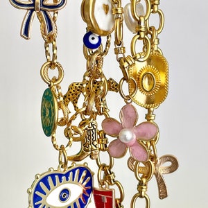 Collier à Breloques Fille - Pendentif Cristal Multicolore, Neuf Avec Étiquettes