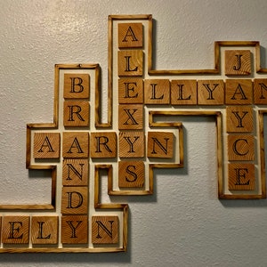 Custom Engraved Letter Tiles - Etsy