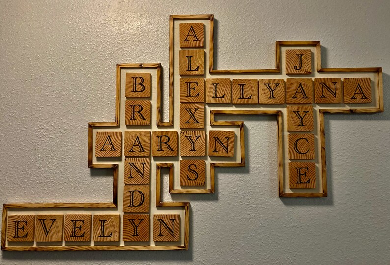 Custom Engraved Letter Tiles - Etsy