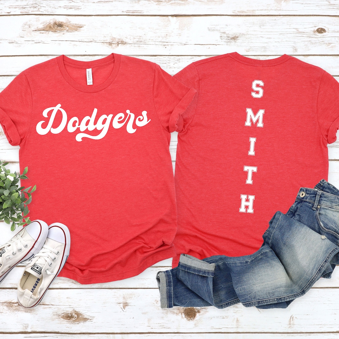 Sports Custom Name, Team Shirt, Front Team, Back Name and Number, Personalized Baseball Shirt