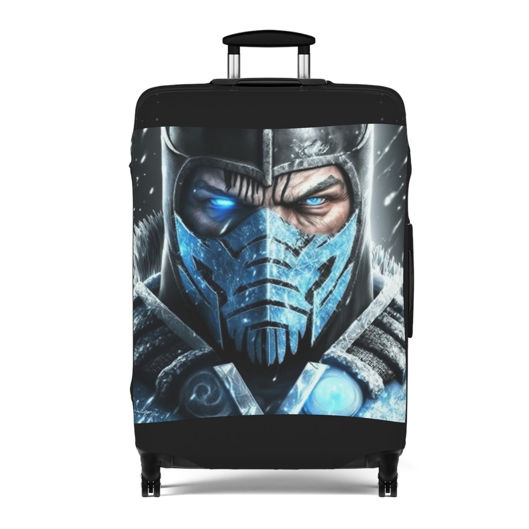 Sub Zero Suitcase Cover, Mortal Kombat Sub Zero Luggage Cover Perfect