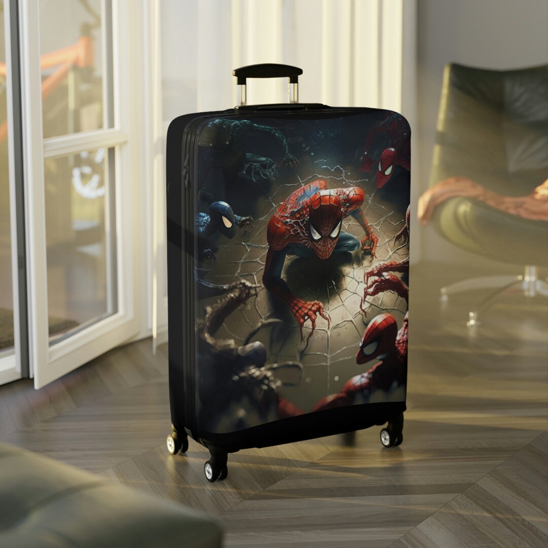 Spiderman Suitcase Cover Travel in Style With Your Favorite Hero