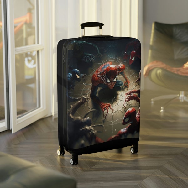 Spider-Man Suitcase Cover | Travel in Style with Your Favorite Hero Marvel Character Superhero The Avengers luggage cover for luggage
