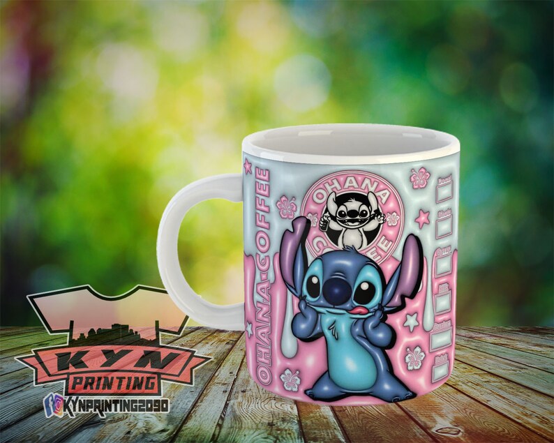 Ohana-Coffee Stitch 20oz Tumbler, 11oz Mug Mug 11oz