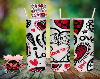Love is..., Tumbler with Lid
