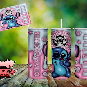 Ohana-Coffee Stitch 20oz Tumbler, 11oz Mug Tumbler 20oz