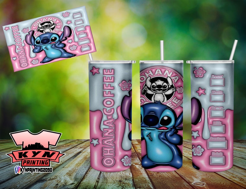 Ohana-Coffee Stitch 20oz Tumbler, 11oz Mug Tumbler 20oz