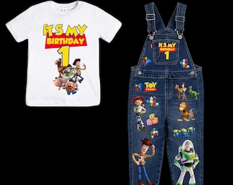 Toy Story Birthday Overalls and T-shirt