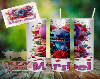Personalized Valentine Tumbler/Mug, Gift, Insulated Tumbler with Lid, Mug 11oz.