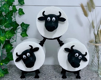 Muhni toilet paper holder cow | Bathroom decoration | Toilet paper holder toilet | Toilet paper storage | toilet paper | Bathroom toilet roll holder