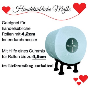 Mährry Toilettenpapierhalter Schaf Badezimmer Deko Klopapierhalter WC Toilettenpapier Aufbewahrung Klopapier Klorollenhalter Bad Bild 7