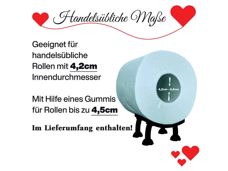 Mährry Toilettenpapierhalter Schaf Badezimmer Deko Klopapierhalter WC Toilettenpapier Aufbewahrung Klopapier Klorollenhalter Bad Bild 7