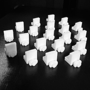 Regalbodenträger Set passend für Siematic Küchen | Bretthalter 5 mm | Ersatzteil für Einlegeböden & Küchenschrank made by Marta