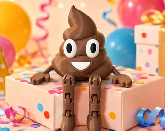 Poepvriendjes | Grappige verjaardagsdecoraties & geestig cadeau voor vrienden