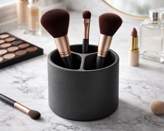 Make-up Organizer modern | Pinselhalter & Brush Cup | Minimalistischer Kosmetik Organizer