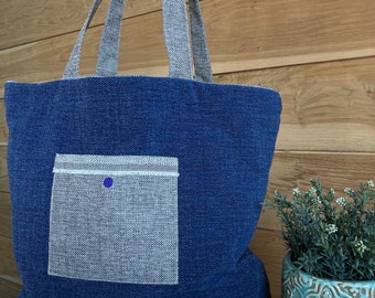 Shopper, draagtas, tote bag, shopping tas, casual, alledaagse das