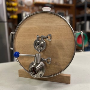 6.5 Gallon Toasted & Charred American White Oak Hybrid Barrels V3