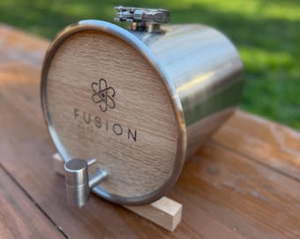 Charred American White Oak Hybrid Barrels V1+ Tri-Clamp