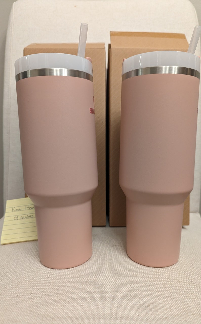 Stanley the Quencher Tumbler H2.0 PINK DUSK Etsy