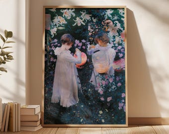 ヴィッカース家の子供たちの庭の研究 - ジョン・シンガー