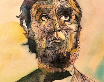 Abe - impressão 8"x10"