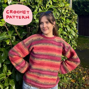 Your New Favourite Sweater Crochet Pattern