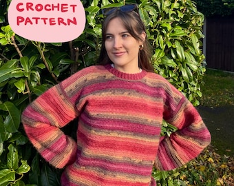 Your New Favourite Sweater Crochet Pattern