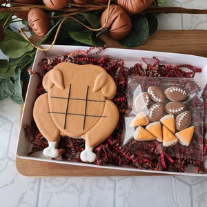 5pc Thanksgiving Tic Tac Toe Cookie Cutter Set -Fall Holiday Tic Tac Toe Cookie Cutter Set-Thanksgiving Turkey Tic Tac Toe Cookie Cutter Set