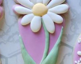 Daisy Flower Cookie Cutter Set - Floral Cookie Cutters - Wildflowers - Mothers Day - Teacher Appreciation Cookies - Help Me Grow