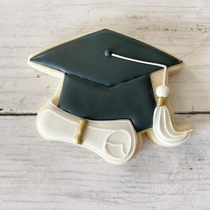 Diploma Graduation Cookie Cutter - Grad Cookies - Grad Cap - Graduation Cookie Cutters - Degree - FAST SHIPPING