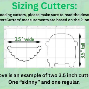 Coquette Bow Cookie Cutter Set: 3 pc PLA Plastic Cutters image 7
