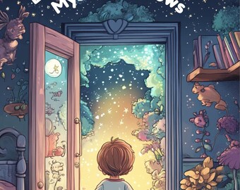 Children's Adventure Coloring Book, Printable Story Pages (PDF)