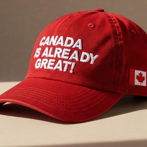 Kanada ist bereits groß Baseballmütze Kanada Stolz Hut kanadische Geschenkidee Hut Ahornblatt Stolz Kanada Souvenir Politische Aussage
