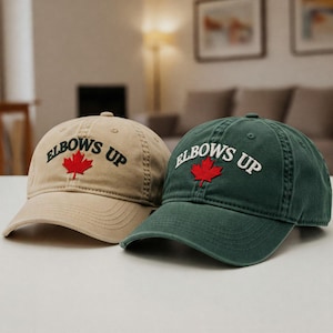 Ellbogen Hoch Baseballkappe Kanada Stolz Hut Kanadische Geschenkidee Hut Ahornblatt Stolz Kanada Souvenir Politische Erklärung