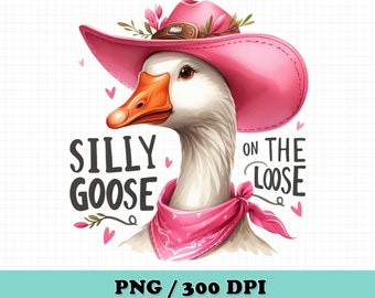 Funny Goose PNG,Cute Goose Png,Adult Humor Png,Funny Tshirt Design,Funny Goose Clipart,Stickers,Trendy shirt design,Goose png