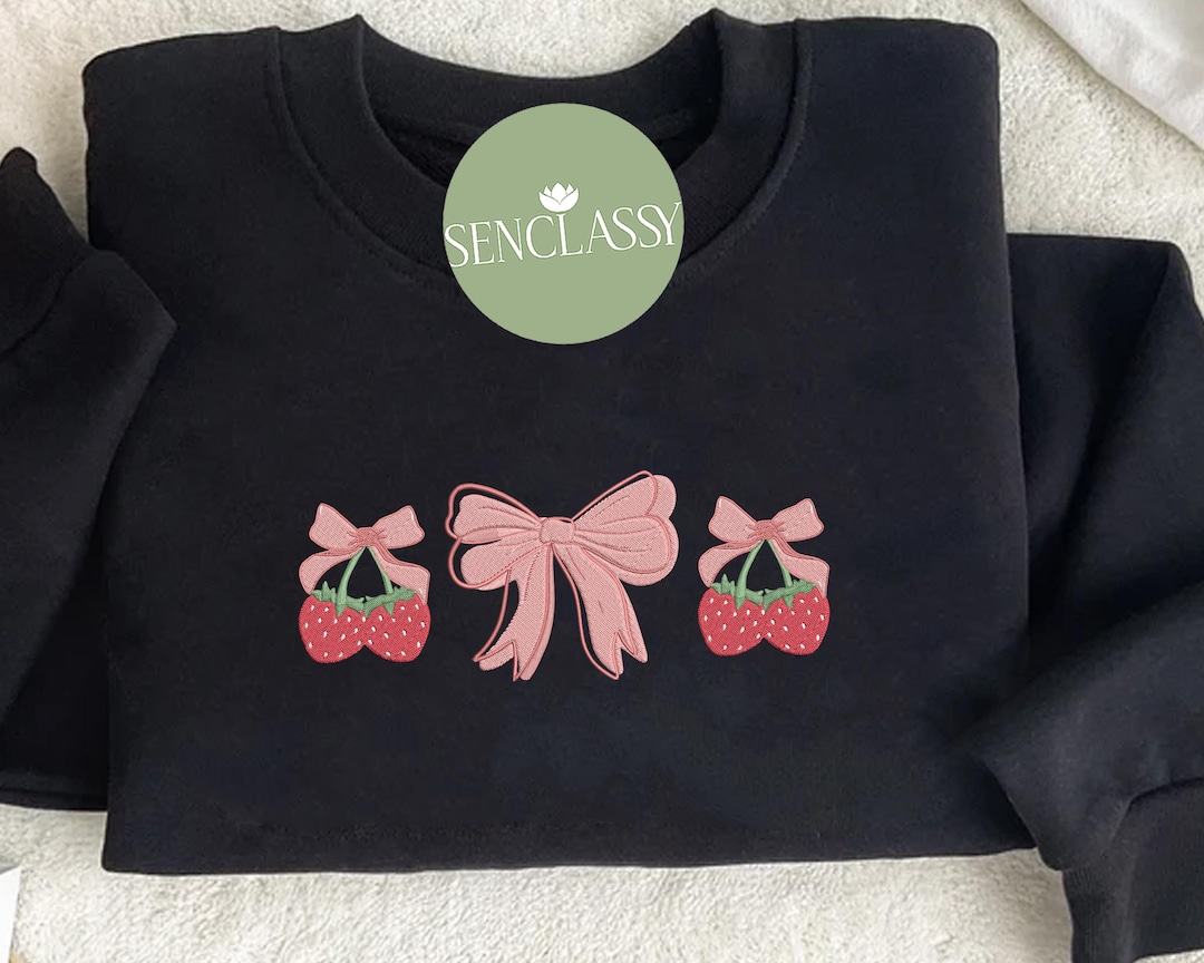Strawberry Fields Huxette Bow Sweatshirt