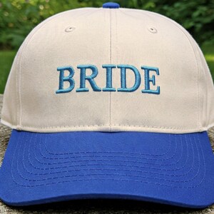 Bride Embroidered Snapback Hat, Custom Embroidered Bride Cap, Personalized Bachelorette Hat, Wedding Gift, Bride Baseball Trucker Cap