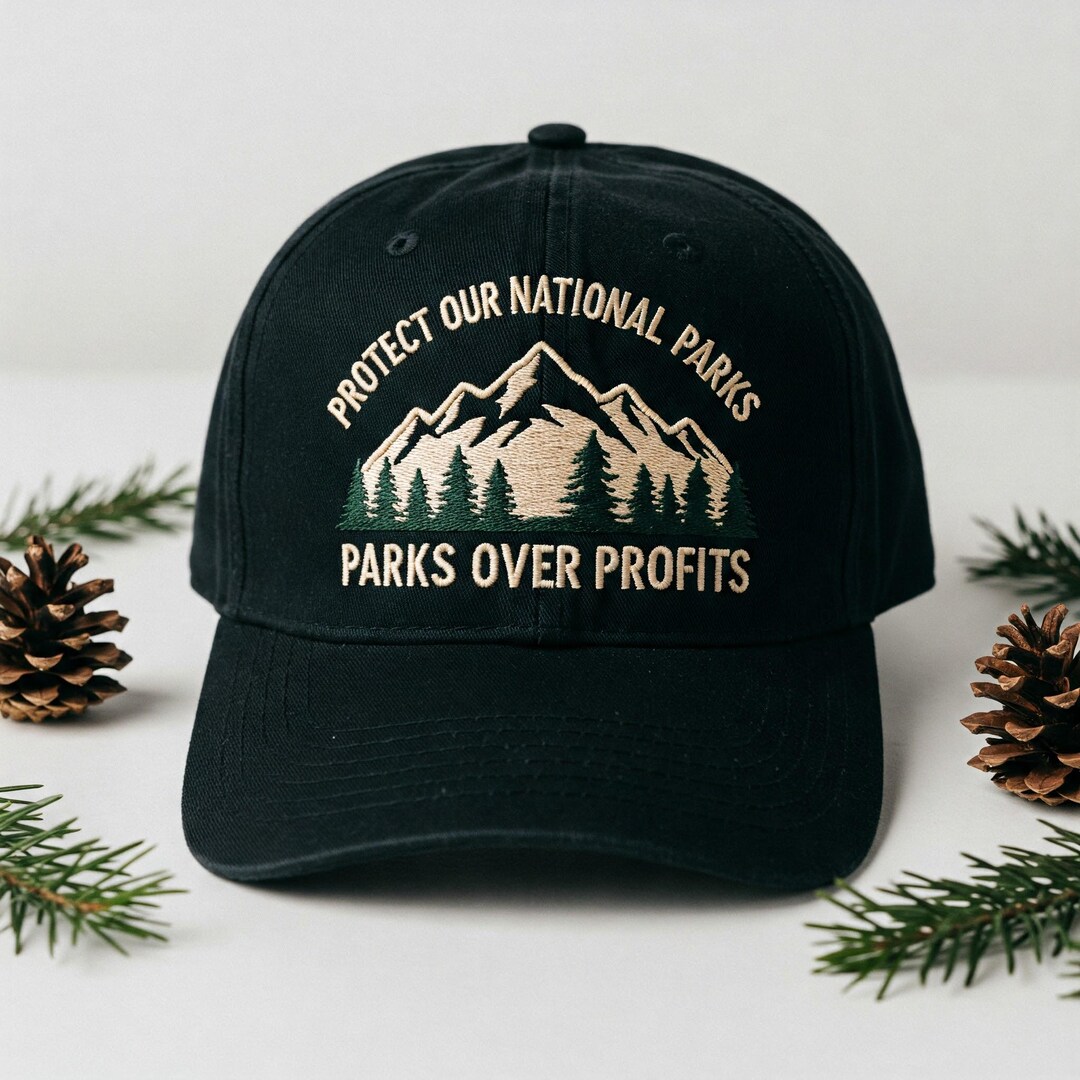 Profitable Hat Embroidered Protect Our National Parks Over Profit Hat, Resist FDT Dad ...