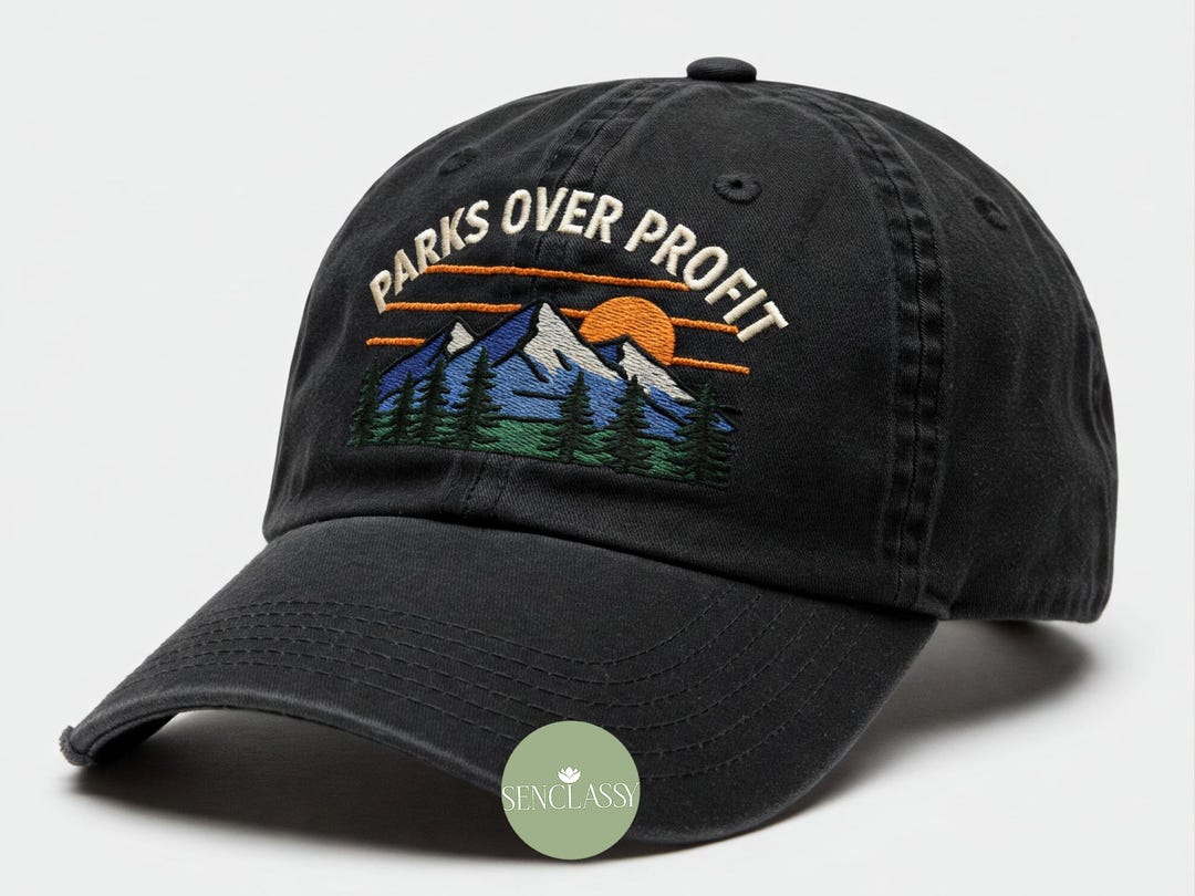 Profitable Hat Embroidered Save Our National Parks Over Profit Hat, Resist FDT Dad Hat ...