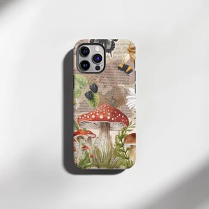 Cottagecore Phone Case Scrapbook Phone Case For iPhone 16 Pro Case iPhone 15 Case, iPhone 14 Pro Max Case iPhone 13 Case iPhone 12 Case