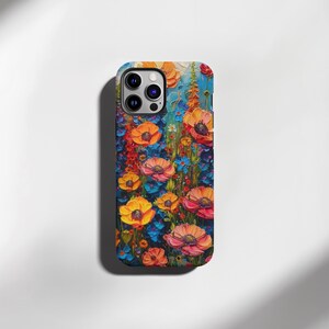 Floral Phone Case for iPhone 16 Pro Case, iPhone 15 Case, iPhone 14 Pro Max Case, iPhone 13 Case iPhone 12 Case