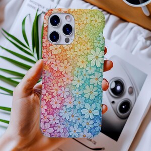 Spring Floral Phone Case for iPhone 16 Pro Case, iPhone 15 Case, iPhone 14 Pro Max Case, iPhone 13 Case iPhone 12 Case